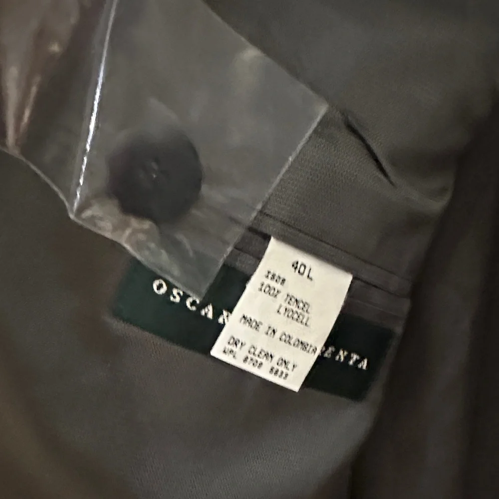 Oscar de la Renta Elegant Black Blazer -Preloved